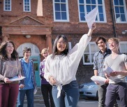 exam results celebrations