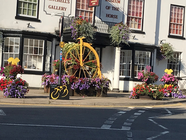 Tuxford decorated for the Tour of Britain
