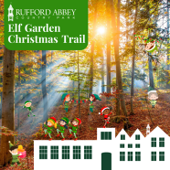 Rufford Abbey Country Park Elf Garden Christmas Trail