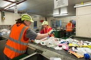 Inside the Materials Recovery Facility