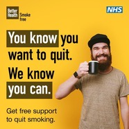 Support to stop smoking