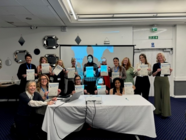 colleagues attending the event 