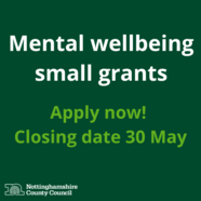 Mental wellbeing small grants