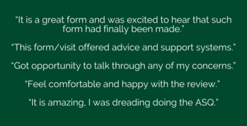 Feedback from families