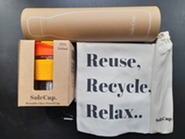 Reusable bottle and cup set