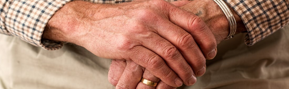 A picture of hands holding each other