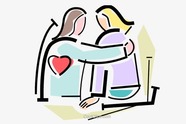 Image of someone caring