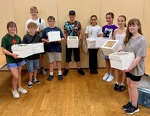 Photo of participants in the Cake Bake Challenge