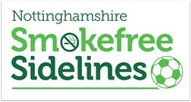 Nottinghamshire Smokefree Sidelines logo