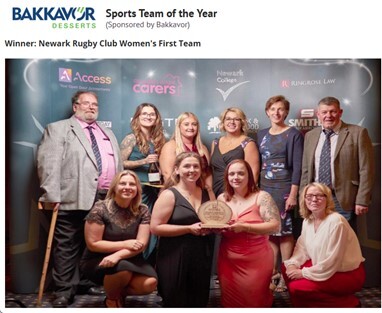 Newark Rugby Club Women's First Team