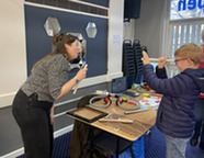 Young person at a SEND event