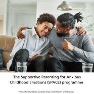 Stock image of a father and child