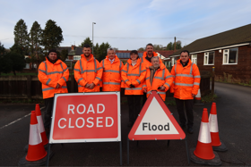 Flood Signage in Colwick