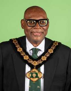 Councillor Christopher Adegoke Chairman of Nottinghamshire County Council