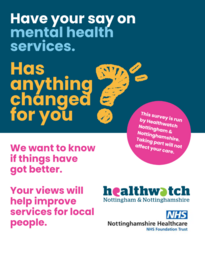 Specialist mental health services survey