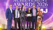 Photo of Rushcliffe Borough Council’s Streetwise team at the MJ Achievement Awards