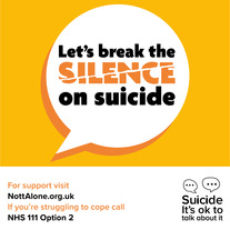 Let's break the silence on suicide