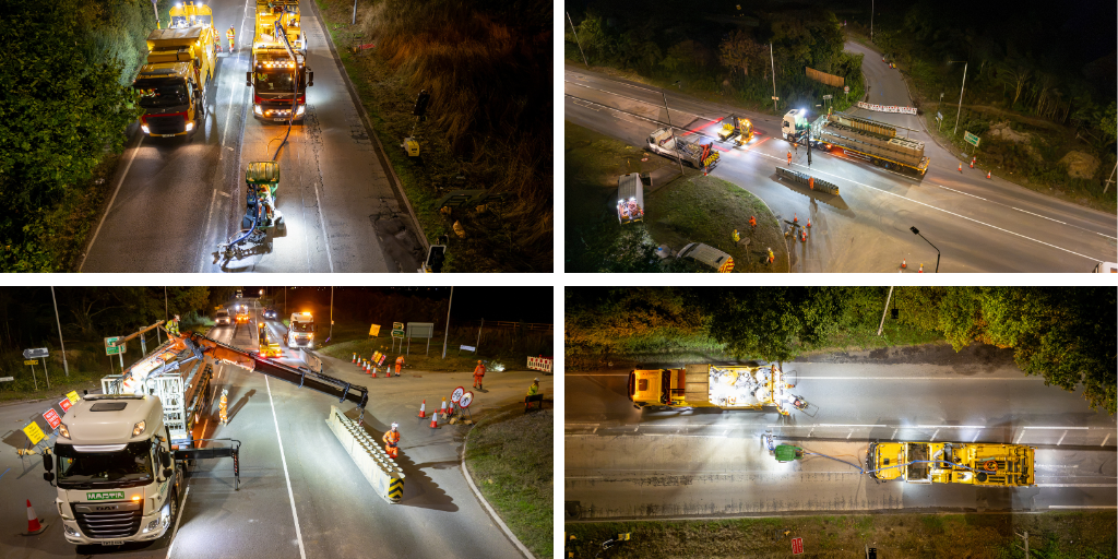 Kirk Hill night works