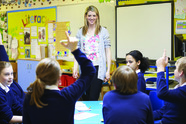 People in a classroom