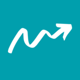 Graphic of upwards arrow