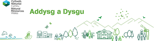 Education & Learning header (Welsh)