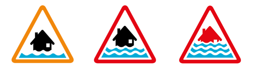 Flood warning codes