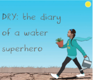 dry water superhero book cover