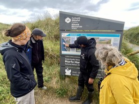 Sands of LIFE Morfa Harlech guided walk for World Sand Dune Day