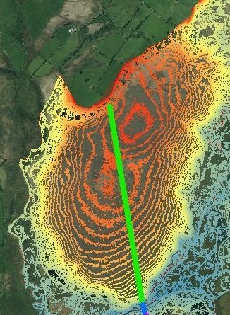 cors caron west bog LIDAR image