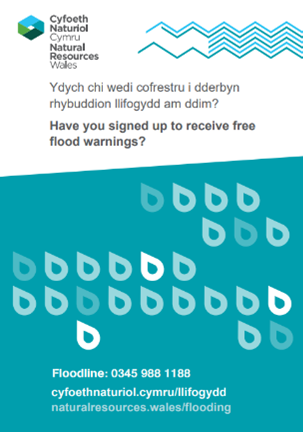 Sign up to the Flood Warning Service Leaflet - Front page