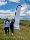 Toni Henwood and Laura Bowen from SoLIFE on World Sand Dune Day 