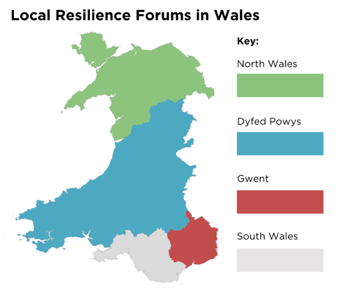 Image: Local Resilience Forums in Wales