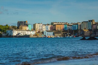 Tenby from the sea