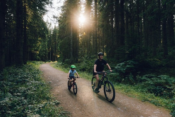 Beicio hawdd i deuluoedd