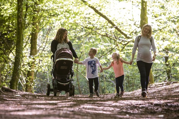 Cerdded yn ystod yr haf