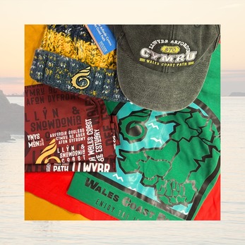 merchandise bundle for Wales Coast Path