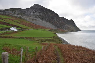 View from Trefor down the Lleyn Peninsula