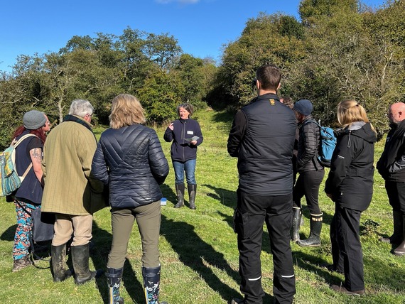 Wye Catchment Restoration in Practice event - site visit