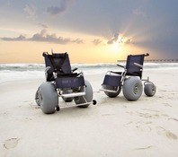 beach wheelchair