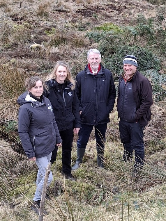 Minister Visit to the Upper Wye