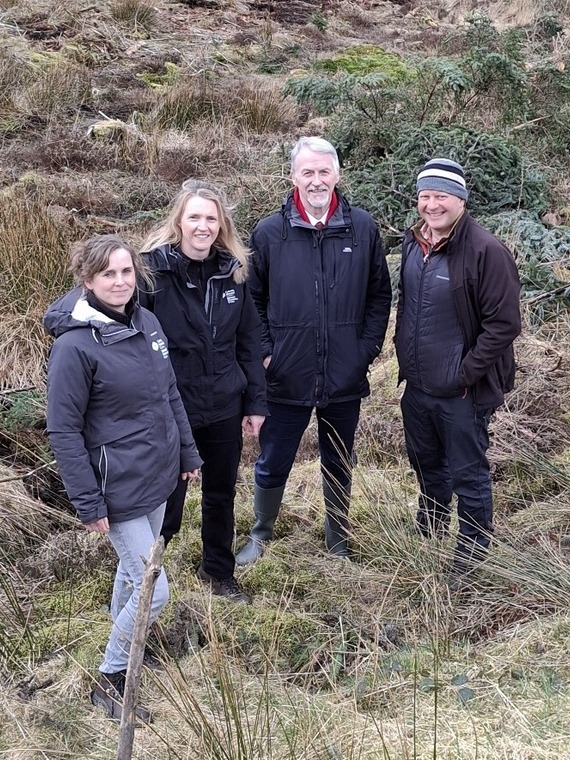 Minister Visit to the Upper Wye