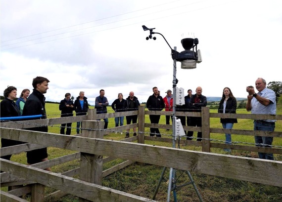 Upper Wye team meet the Beacons Water Group