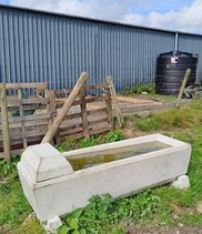 Partnership working with Eryri National Park Authority - water trough installation