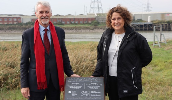Major flood scheme officially opened