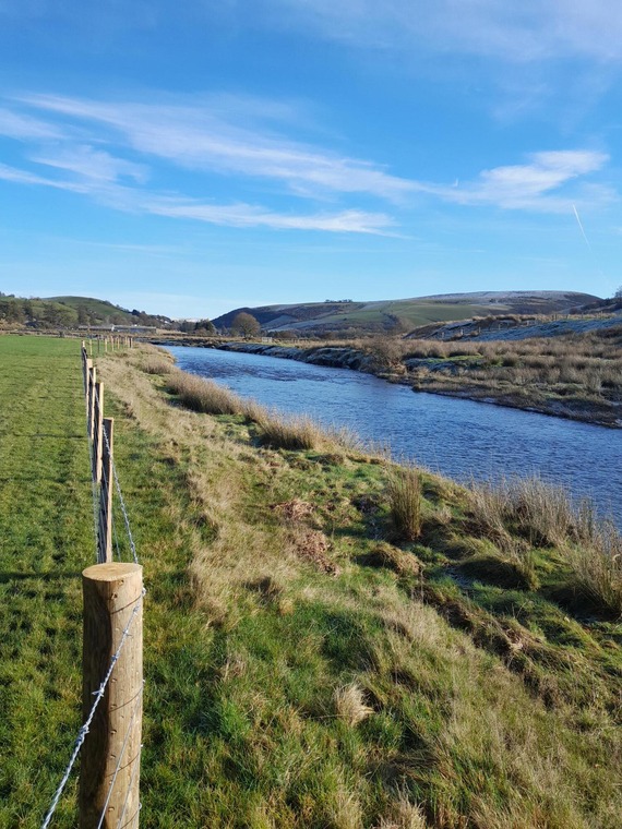 Upper Wye on a bright November morning