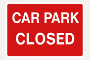 car park closed