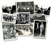 Black and white mining photos