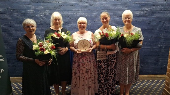 Maxine with Community Café Volunteers