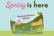 Spring gift card
