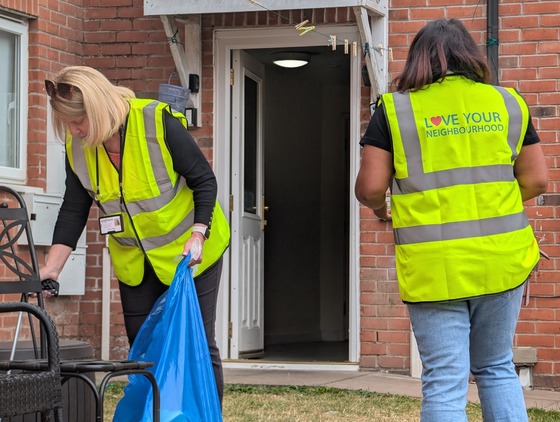 LYN litter picking